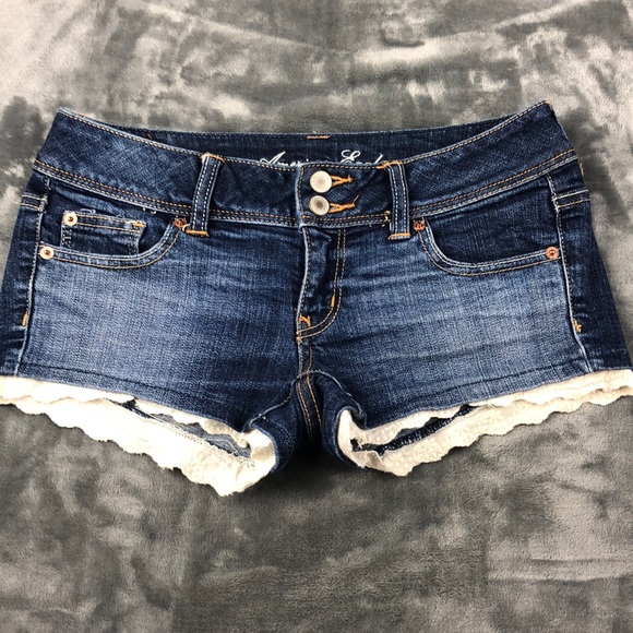 American Eagle Outfitters Shorts American Eagle Size 2 Jean With Lace
